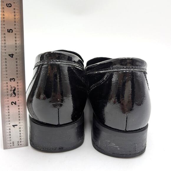 Munro Gryffin Bit Loafer Shoes Moc Toe Women's Leather Black Size US11M EU41.5 - Picture 4 of 15